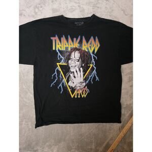 Trippie Redd 1400 Official Merch Promo Hip Hop Rap T-Shirt Black XL